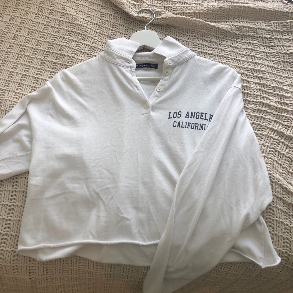 Brandy Melville Los Angeles Long Sleeve Cropped